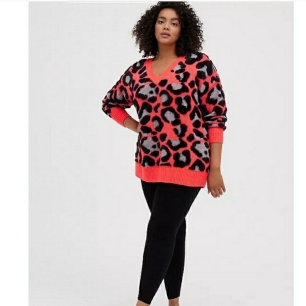 TORRID Slouchy Tunic Pullover Sweater 3X